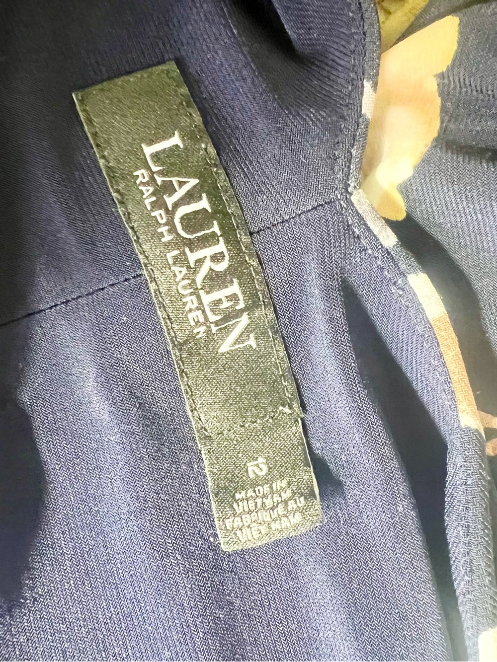 Lauren Ralph Lauren Black Label Floral Maxi Dress - Picture 9 of 11